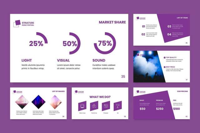 音乐节商业计划宣传介绍PPT模板不含照片Music Festival PowerPoint Presentation Template 音乐节商业计划宣传介绍PPT模板不含照片Music Festival PowerPoint Presentation Template