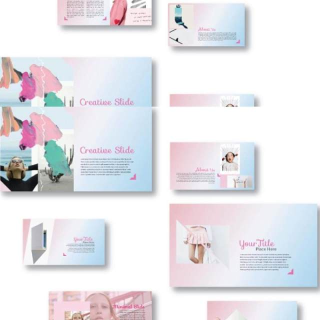 粉色甜蜜时尚PPT模板版式设计Sweet Powerpoint Template 粉色甜蜜时尚PPT模板版式设计Sweet Powerpoint Template