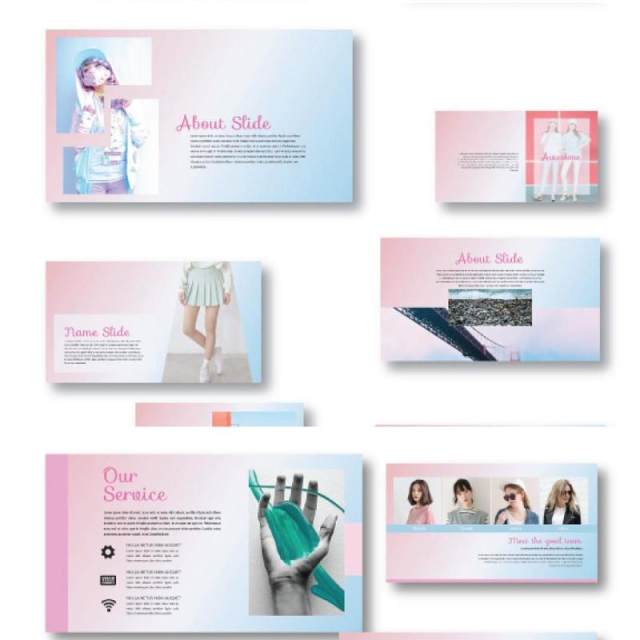 粉色甜蜜时尚PPT模板版式设计Sweet Powerpoint Template 粉色甜蜜时尚PPT模板版式设计Sweet Powerpoint Template