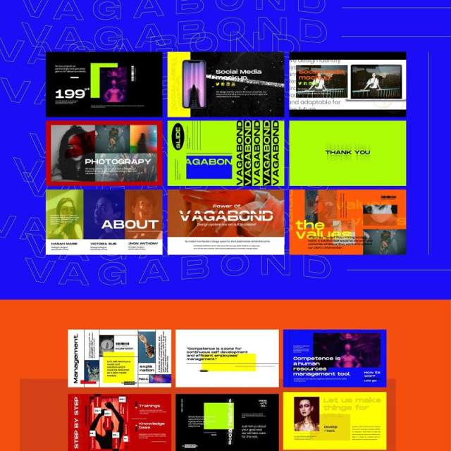 广告杂志创意设计商业公司演示PPT模板不含照片VAGABOND Urban Design Creative Presentation PPT 广告杂志创意设计商业公司演示PPT模板不含照片VAGABOND Urban Design Creative Presentation PPT