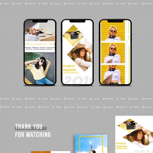 简约简洁手机竖版社交媒体PPT模板Social Media PowerPoint Template 简约简洁手机竖版社交媒体PPT模板Social Media PowerPoint Template