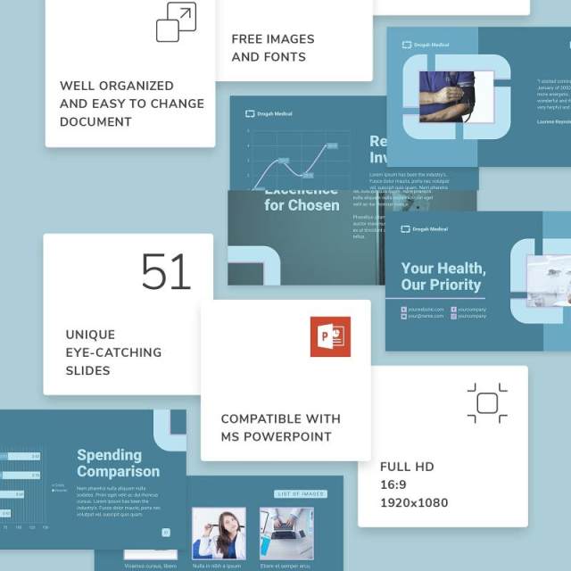 蓝色诊所医疗医院医生PPT模板不含照片Clinic PowerPoint Presentation Template 蓝色诊所医疗医院医生PPT模板不含照片Clinic PowerPoint Presentation Template
