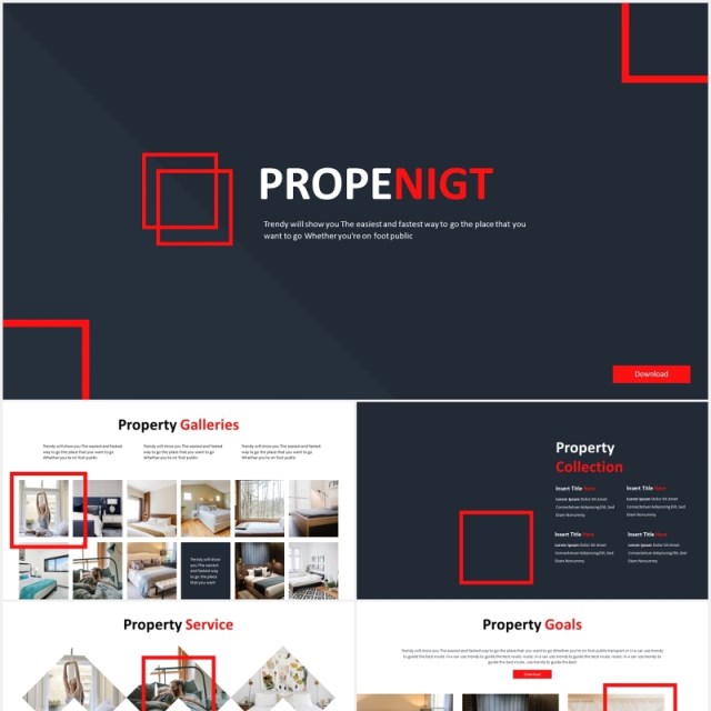 家居产品展示图片排版PPT国外模板Propenight - Powerpoint Template 家居产品展示图片排版PPT国外模板Propenight - Powerpoint Template