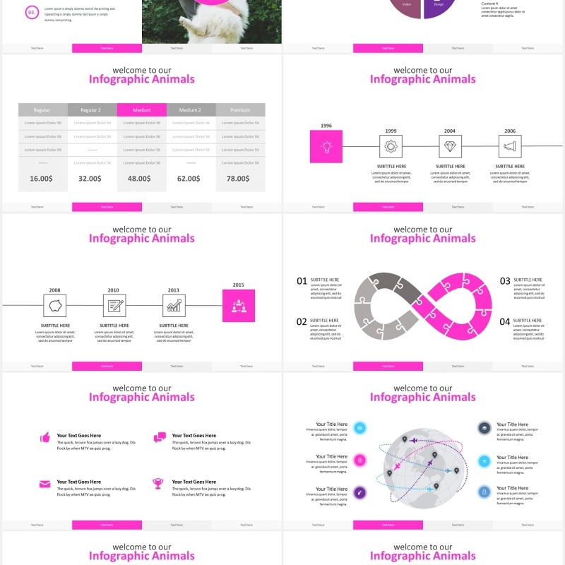 宠物服务机构计划书报告国外PPT模板Verdnora - Powerpoint Template