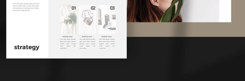 创意简洁公司业务宣传PPT模板不含照片ESTES Powerpoint Business Minimal Corporate