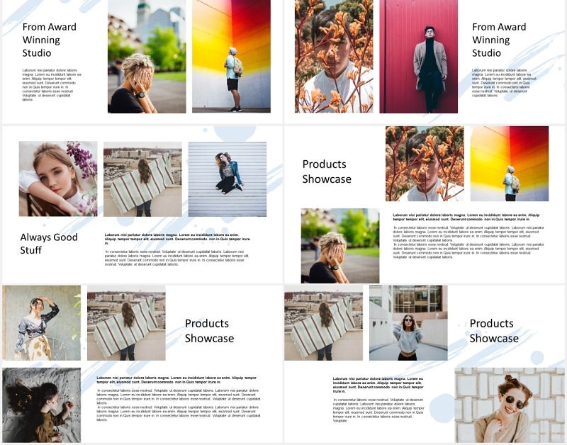创意公司宣传介绍PPT模板melvia creative portfolio powerpoint template
