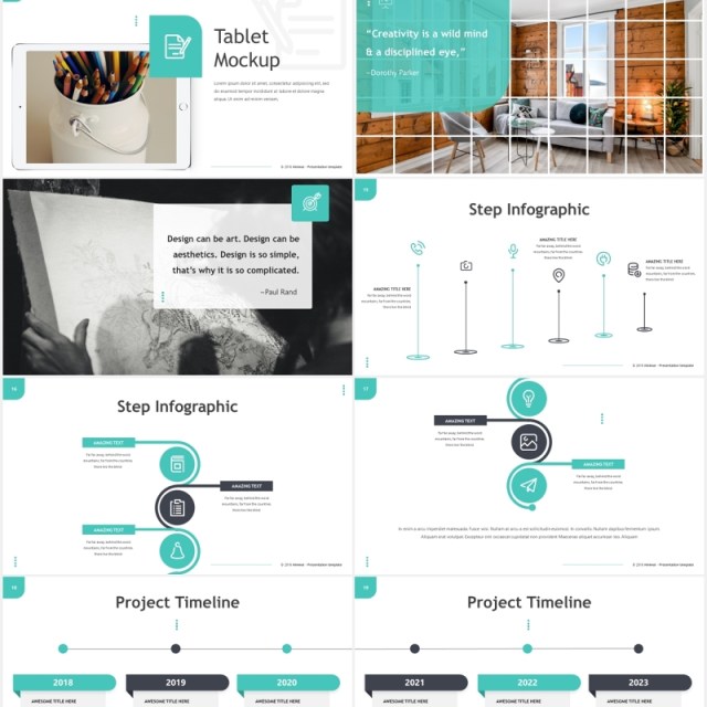 国外工作计划总结汇报PPT模板Planning - Powerpoint Template