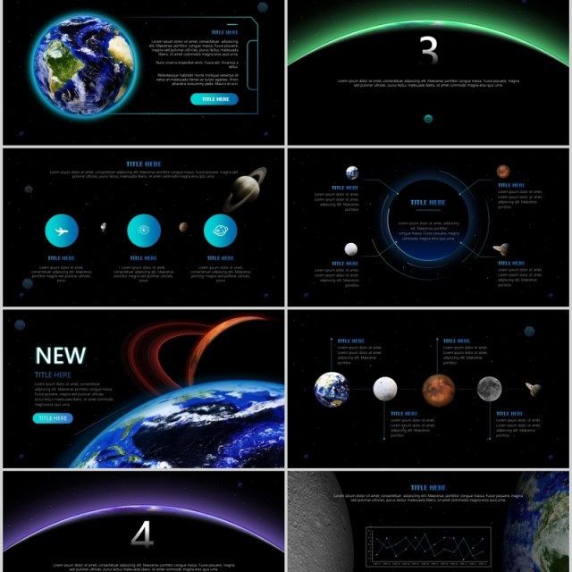 大气宇宙星空黑色工作计划汇报PPT模板 大气宇宙星空黑色工作计划汇报PPT模板
