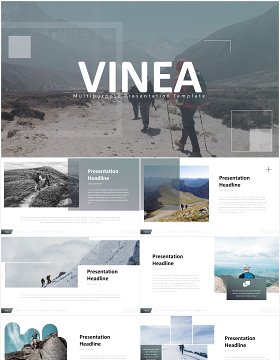 户外旅游展示宣传PPT模板powerpoint template