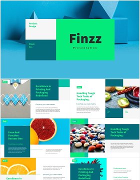 创意机构工作宣传报告PPT模板frizz creative agency powerpoint template