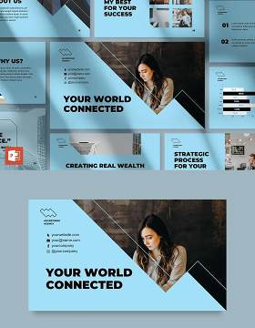 广告策划公司介绍宣传PPT版式模板Advertising Consultant PowerPoint Presentation