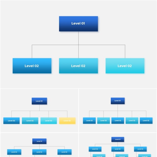10套深浅色系组织架构图PPT信息图表素材Organizational charts animated powerpoint 10套深浅色系组织架构图PPT信息图表素材Organizational charts animated powerpoint