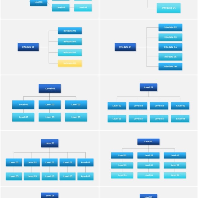 10套深浅色系组织架构图PPT信息图表素材Organizational charts animated powerpoint 10套深浅色系组织架构图PPT信息图表素材Organizational charts animated powerpoint