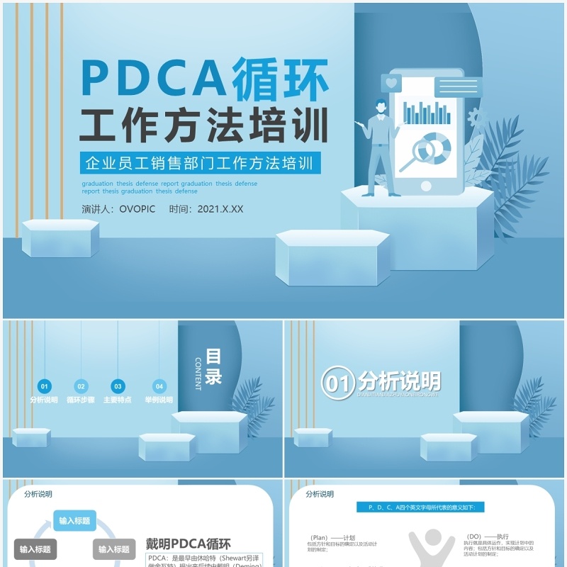 企业员工PDCA循环工作法学习培训PPT