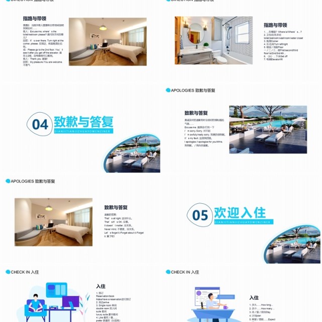 商务酒店基础英语培训PPT 商务酒店基础英语培训PPT