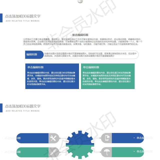 电子商务互联网科技工作动态ppt模板