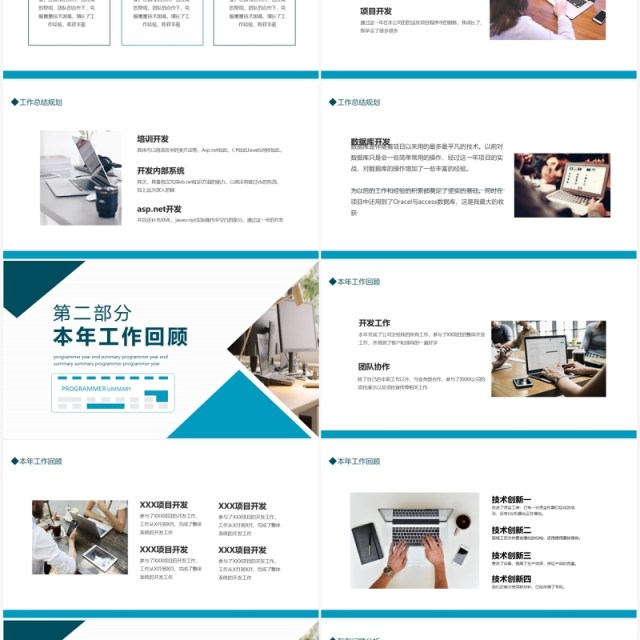 程序员年终总结工作计划动态PPT模板 程序员年终总结工作计划动态PPT模板