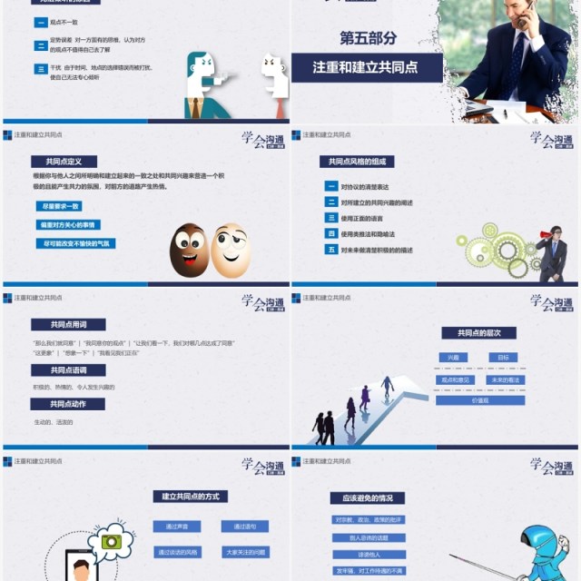 企业员工沟通能力表达力培训课件PPT模板 企业员工沟通能力表达力培训课件PPT模板