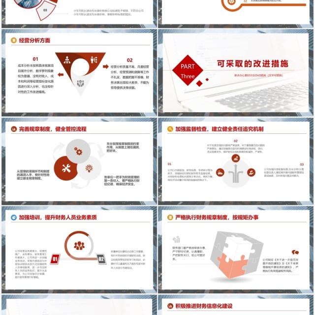 2022简约商务风公司企业财务部工作总结计划PPT模板 2022简约商务风公司企业财务部工作总结计划PPT模板