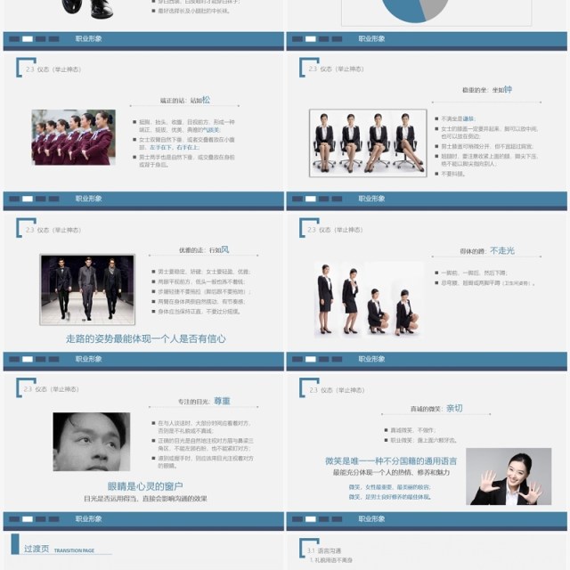 企业员工培训之商务礼仪培训课件PPT模板 企业员工培训之商务礼仪培训课件PPT模板