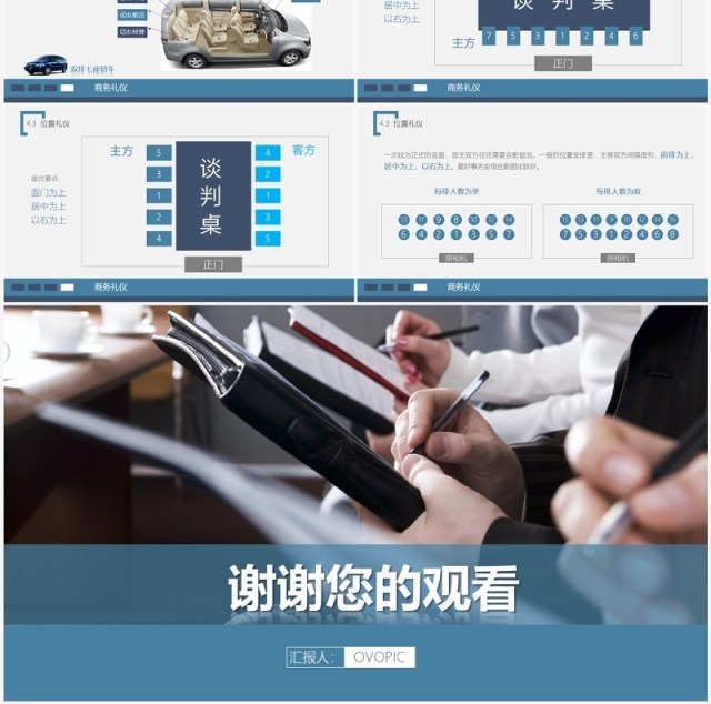 企业员工培训之商务礼仪培训课件PPT模板 企业员工培训之商务礼仪培训课件PPT模板
