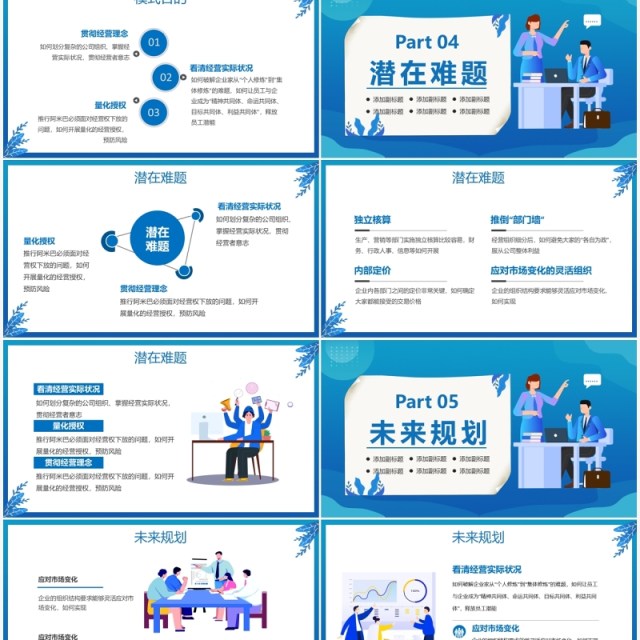 阿米巴经营模式公司管理方案汇报PPT模板