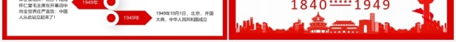 中国近代史时间轴动态PPT模板 中国近代史时间轴动态PPT模板