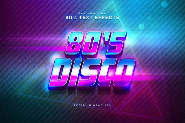 80年代怀旧蒸汽波风格oldschool立体特效字体PSD分层素材 80年代怀旧蒸汽波风格oldschool立体特效字体PSD分层素材