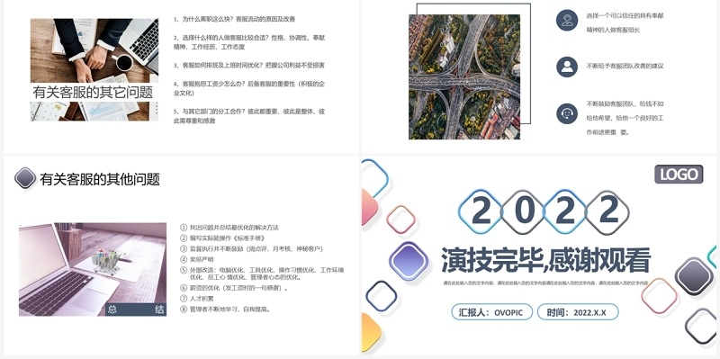 2022年打造金牌客服队伍企业培训PPT模板