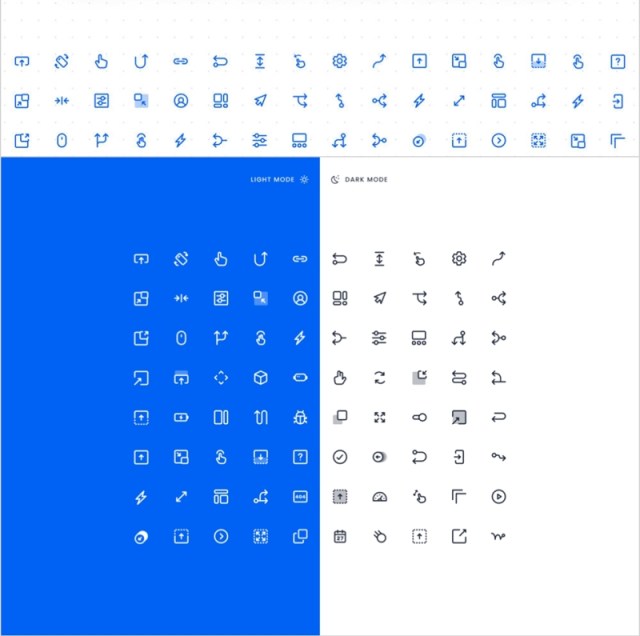 670个UX流和线框图标素描，FIGMA和Adobe XD，UX流和线框兆丰图标包 UX Flows &