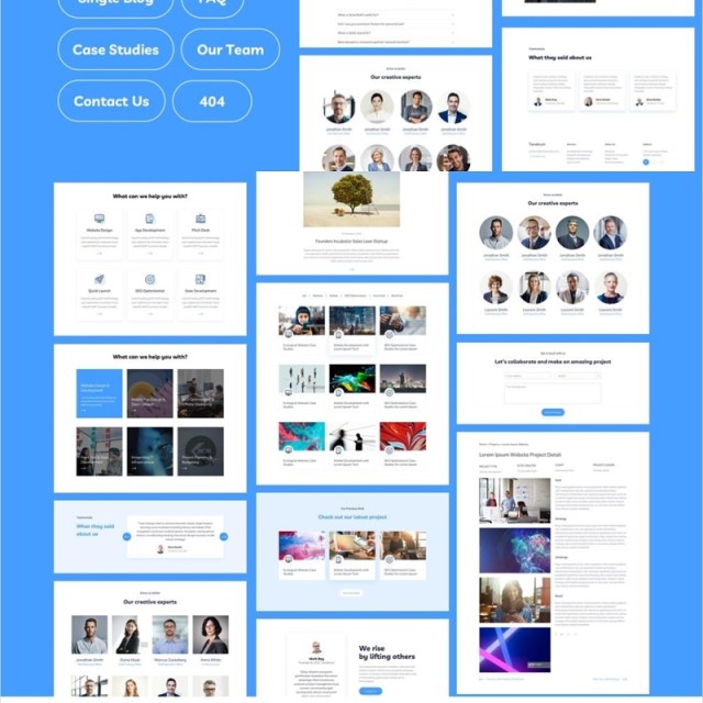 5着陆页和32预制的为您的网络工程现场,猎户座的Web UI工具包 Orion Web UI Kit 5着陆页和32预制的为您的网络工程现场,猎户座的Web UI工具包 Orion Web UI Kit