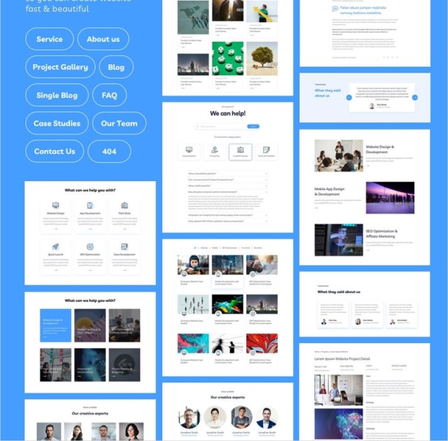 5着陆页和32预制的为您的网络工程现场,猎户座的Web UI工具包 Orion Web UI Kit 5着陆页和32预制的为您的网络工程现场,猎户座的Web UI工具包 Orion Web UI Kit