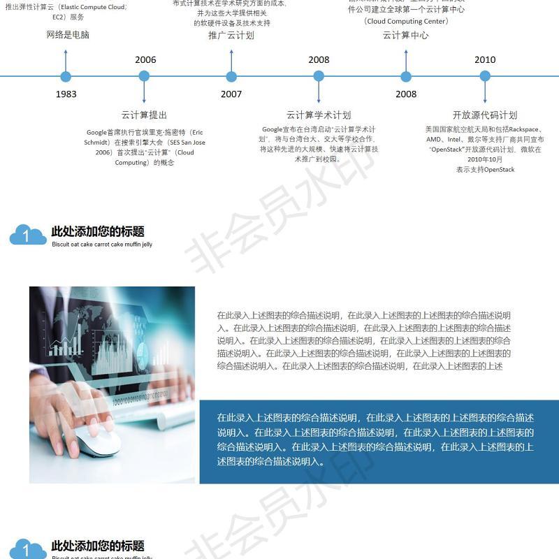 大数据科技PPT模板