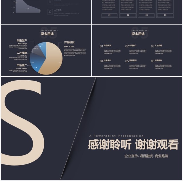 高端产品融资介绍商业计划书PPT模板 高端产品融资介绍商业计划书PPT模板