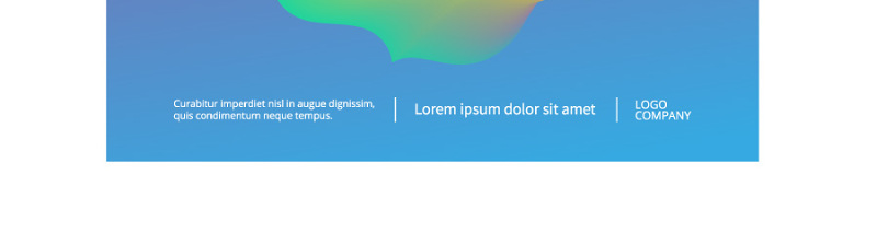 欧美几何流体渐变蒸汽波抽象封面H5电子音乐节海报模板AI矢量素材-4