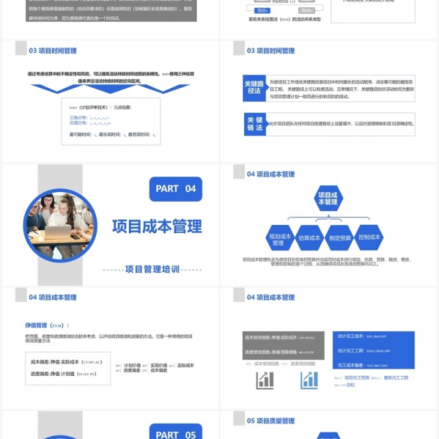 商务风项目管理十大知识领域企业培训PPT模板 商务风项目管理十大知识领域企业培训PPT模板