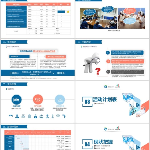 简约品管圈PPT模板可编辑 简约品管圈PPT模板可编辑