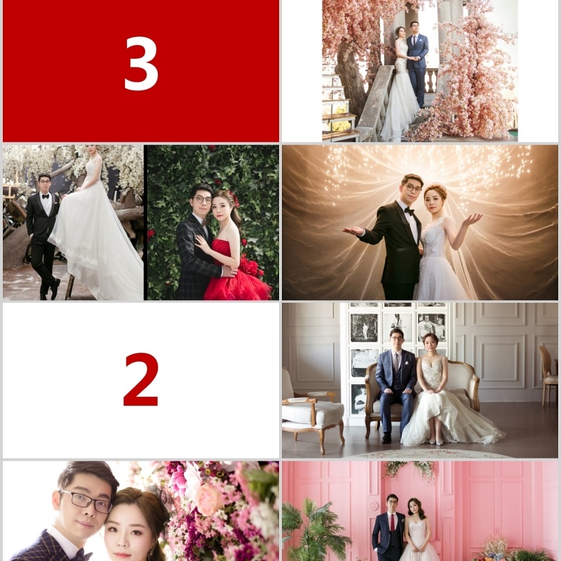 时尚婚礼PPT模板恋爱记录模板电子相册