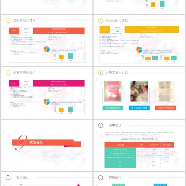 简约QCC品管圈成果汇报PPT模板