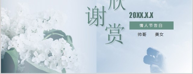 表白恋爱电子相册恋爱纪念告白PPT模板 表白恋爱电子相册恋爱纪念告白PPT模板