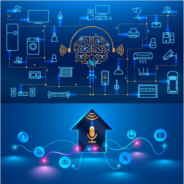 22款炫酷数码电子HUD汽车智能技术矢量UI界面AI矢量素材 Electronic products UI