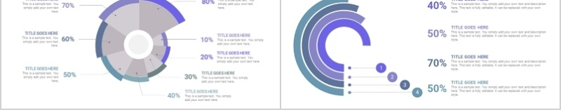 40页并列关系信息可视化图表集02精选