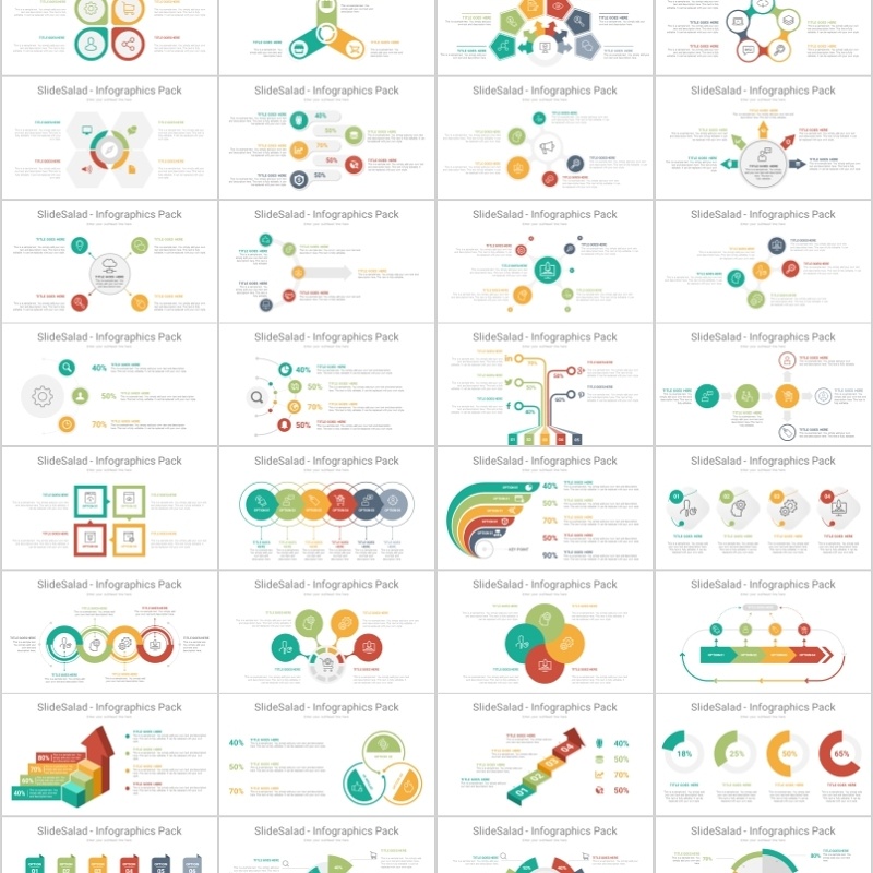 250款时间轴PPT图表流程图分析图竞争对手分析企业报告