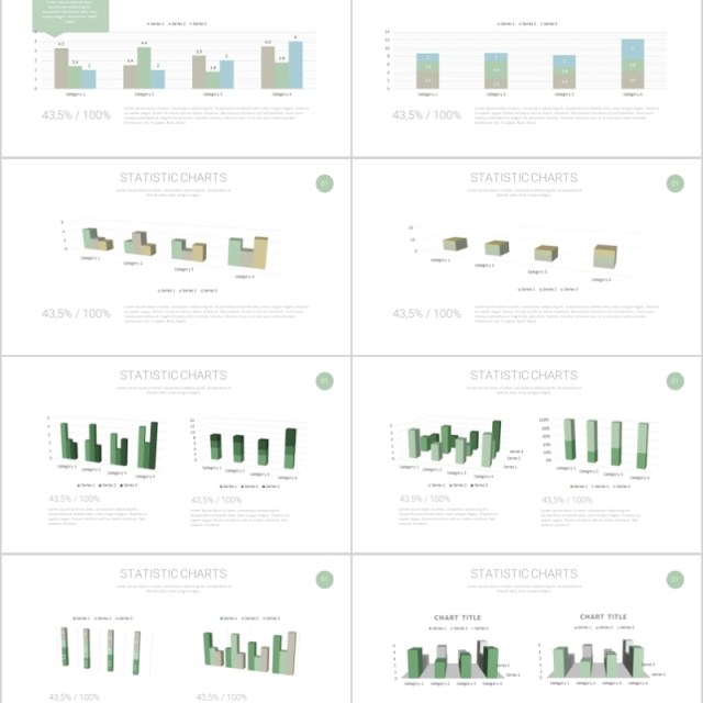 40页金融百分比地图信息可视化图表集 40页金融百分比地图信息可视化图表集