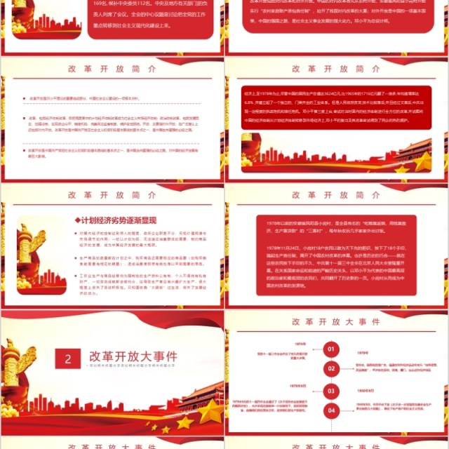 深化改革开放41周年成就经验党课PPT 深化改革开放41周年成就经验党课PPT