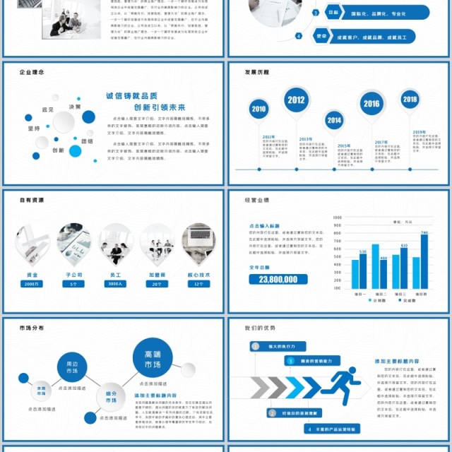 公司简介介绍ppt模板