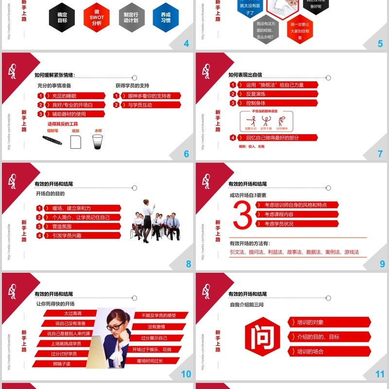 培训师成长手册ppt模板