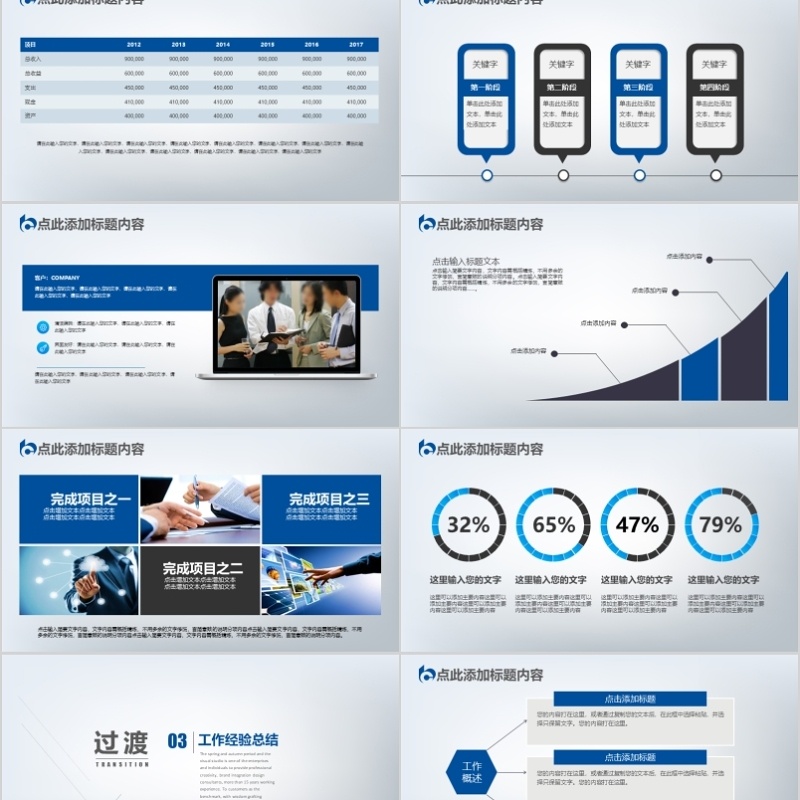 金融理财PPT 保险 理财 银行 证券 