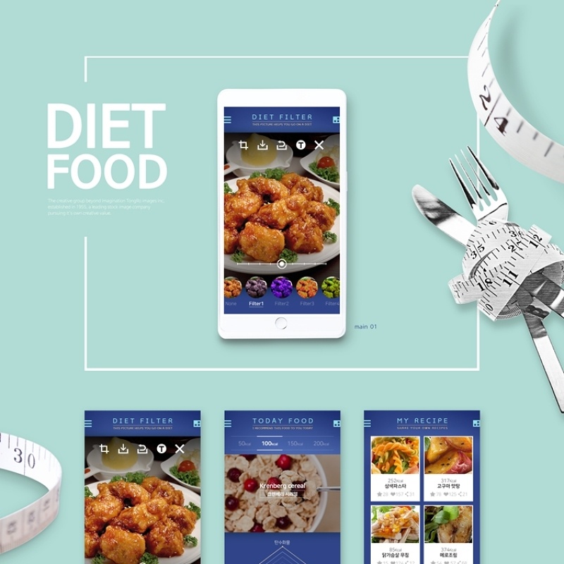 交互界面PS模板PSD分层源文件素材