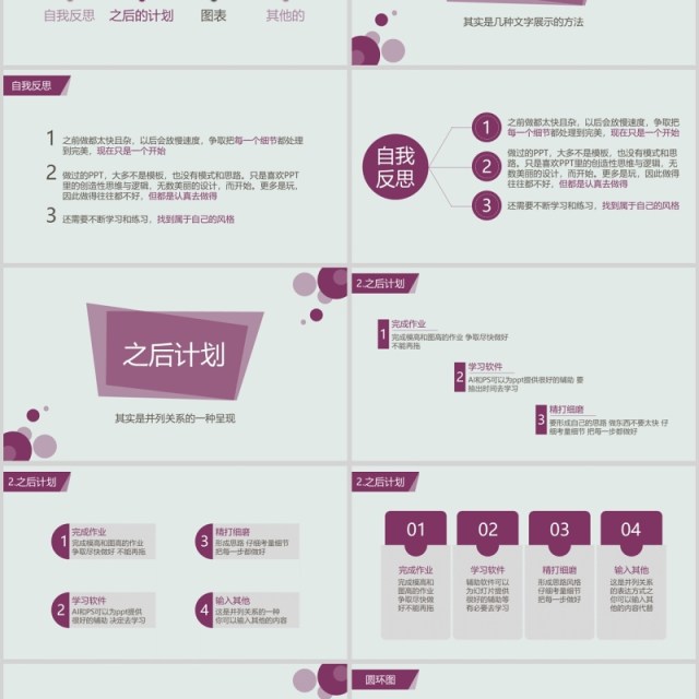 工作汇报总结计划模板